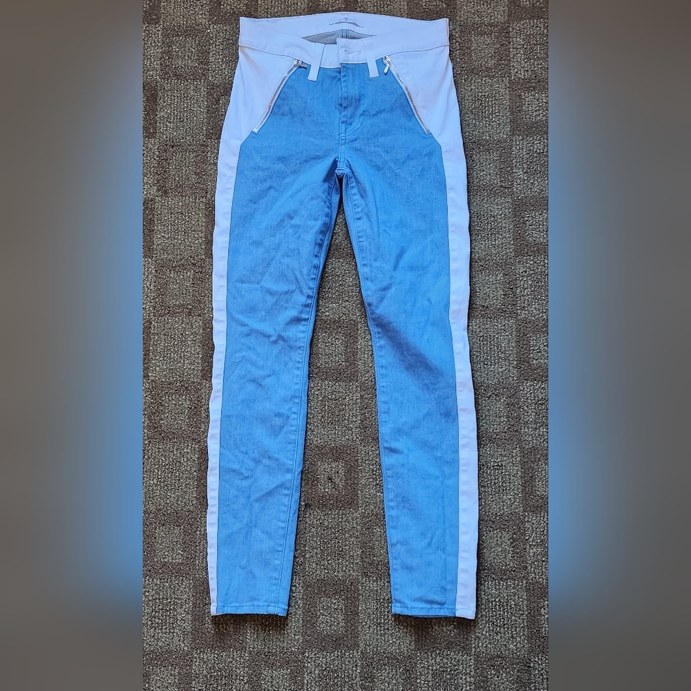 7 For all Mankind Jeans for girls size 25 NWOT MADE IN THE USA.